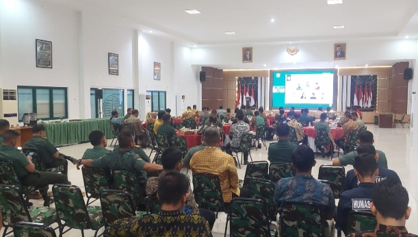 Nobar KASAD Award 2023 Forkopimda Insan Pers Dan Personel Korem 045